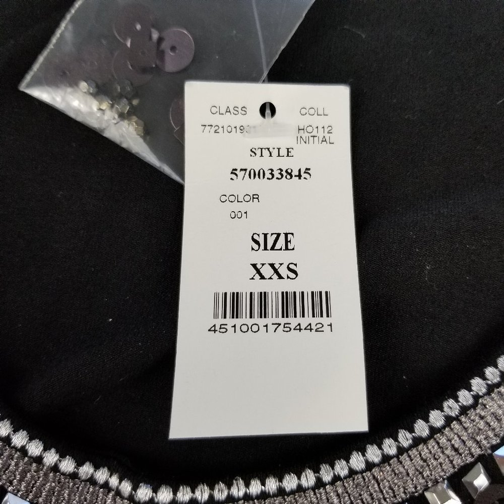 White House Black Market Jewel Neck Chemise Dress - Picture 2 of 12